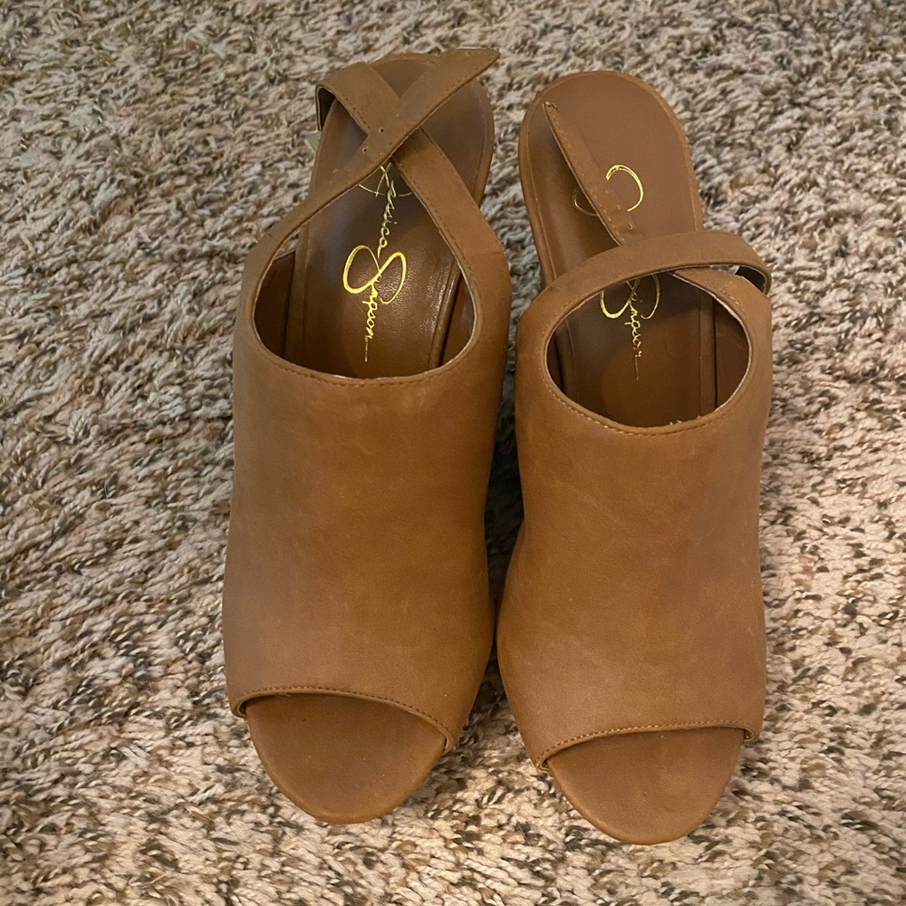 Jessica Simpson wedges